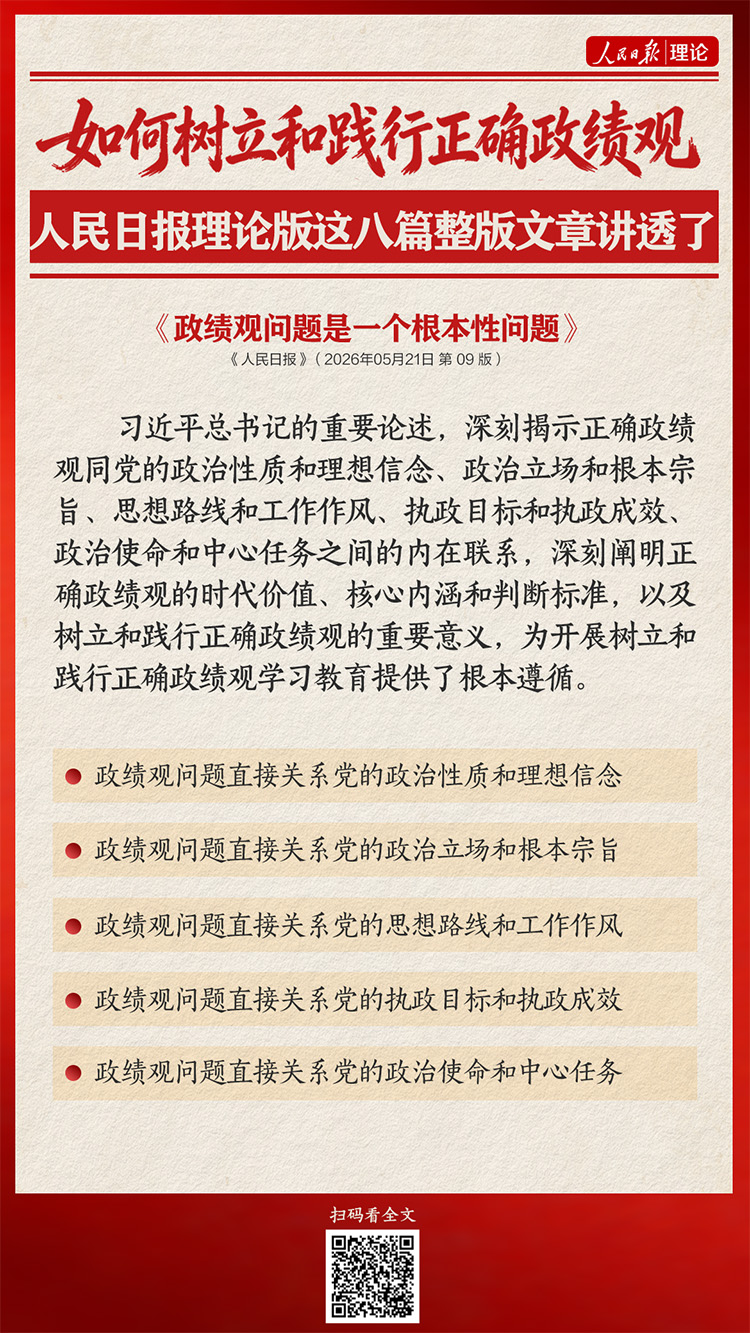 如何树立和践行正确政绩观，人民日报理论版这八篇整版文章讲透了(图3)